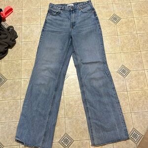 Zara wide leg jeans